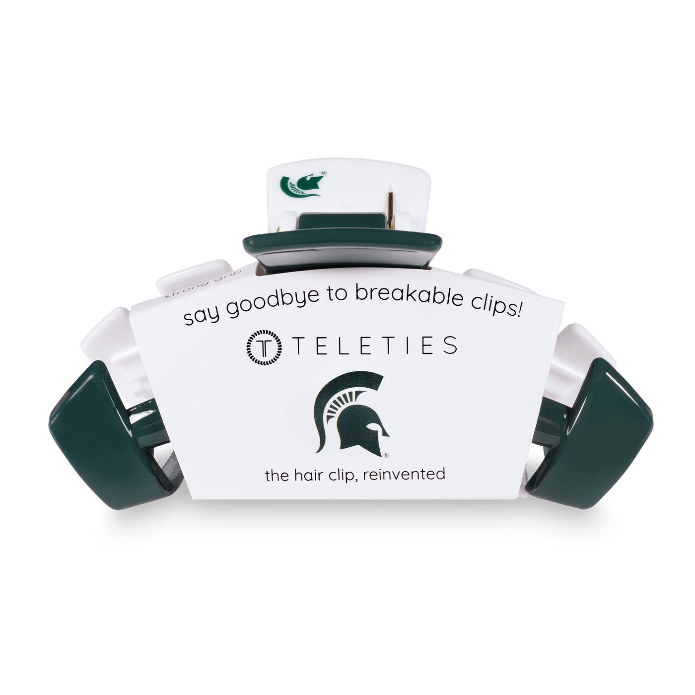 Michigan State University Large Claw Clip