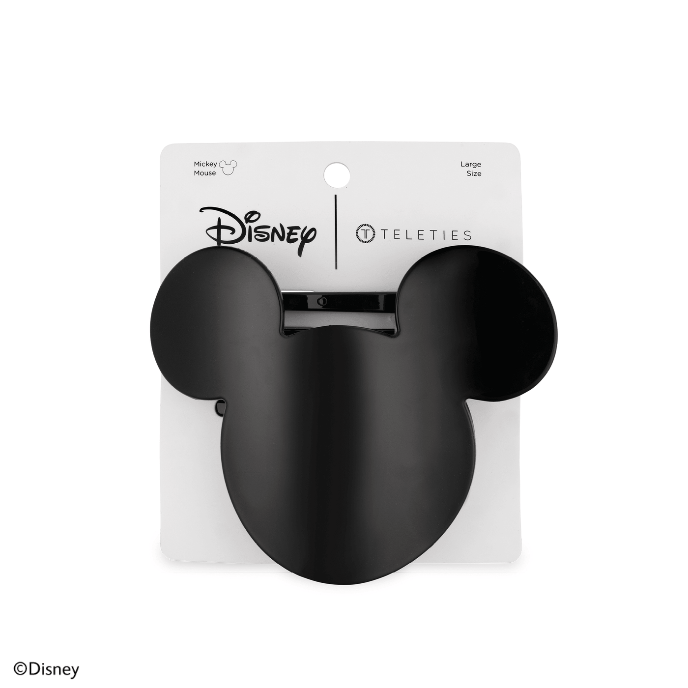 Disney: Mickey Mouse Shaped Large Flat Hair Clip