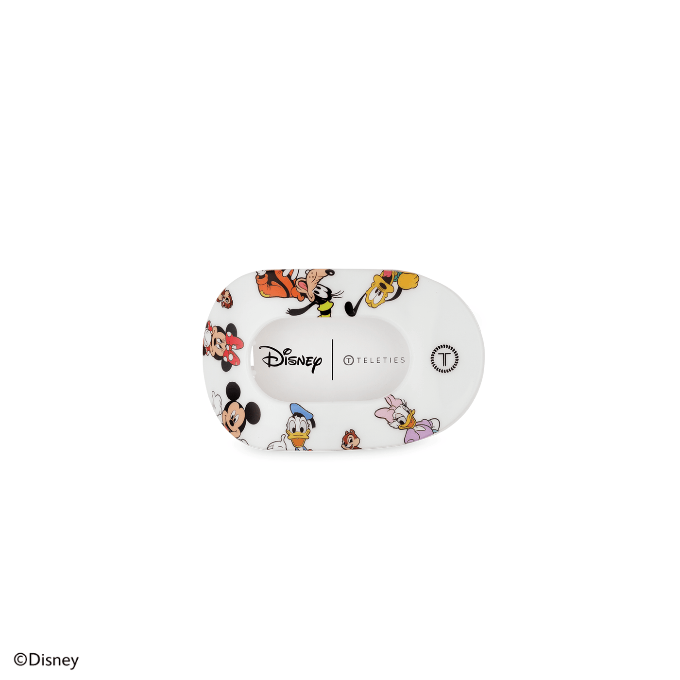 Mickey and Friends Tiny Flat Round Hair Clip