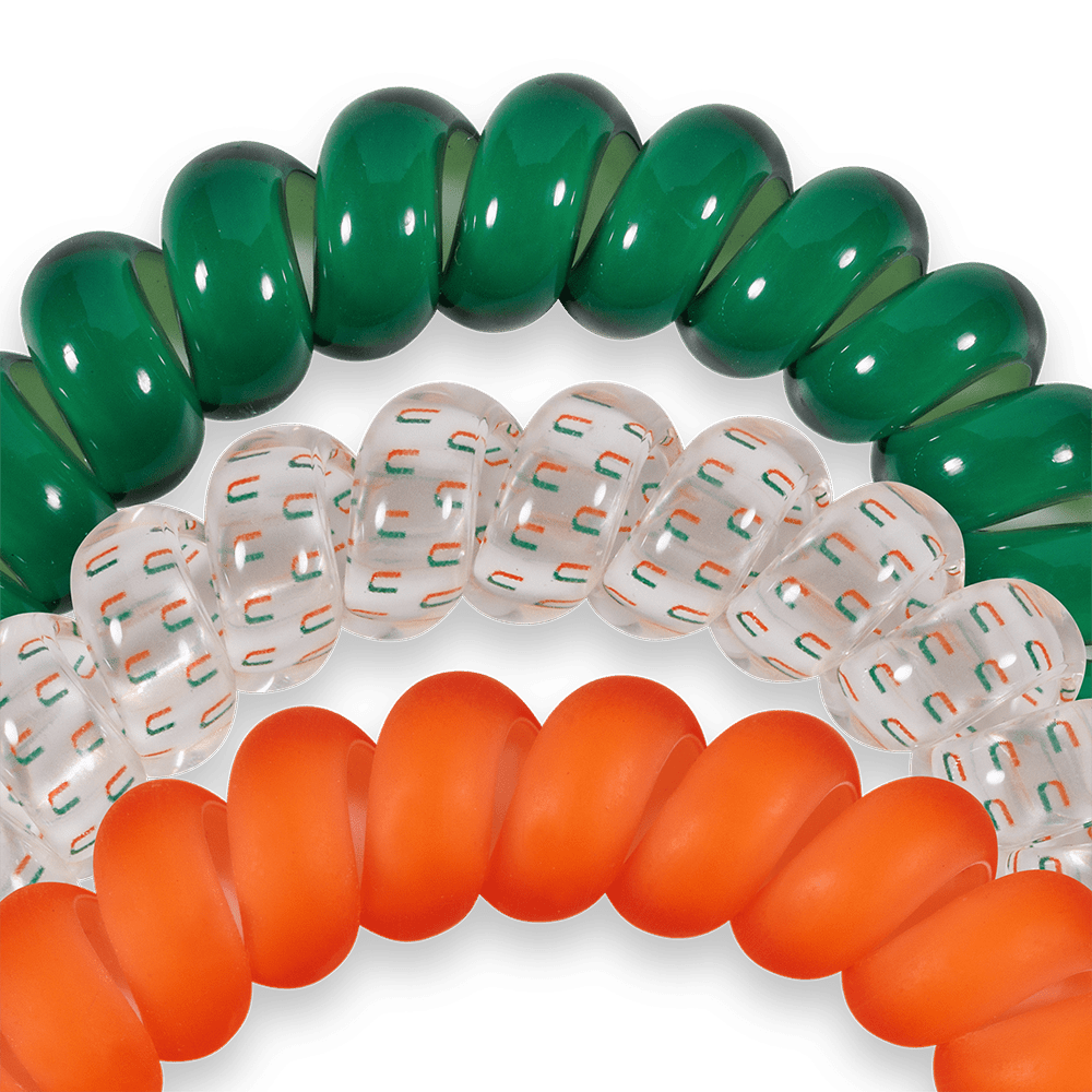 Go Canes! Large Hair Ties