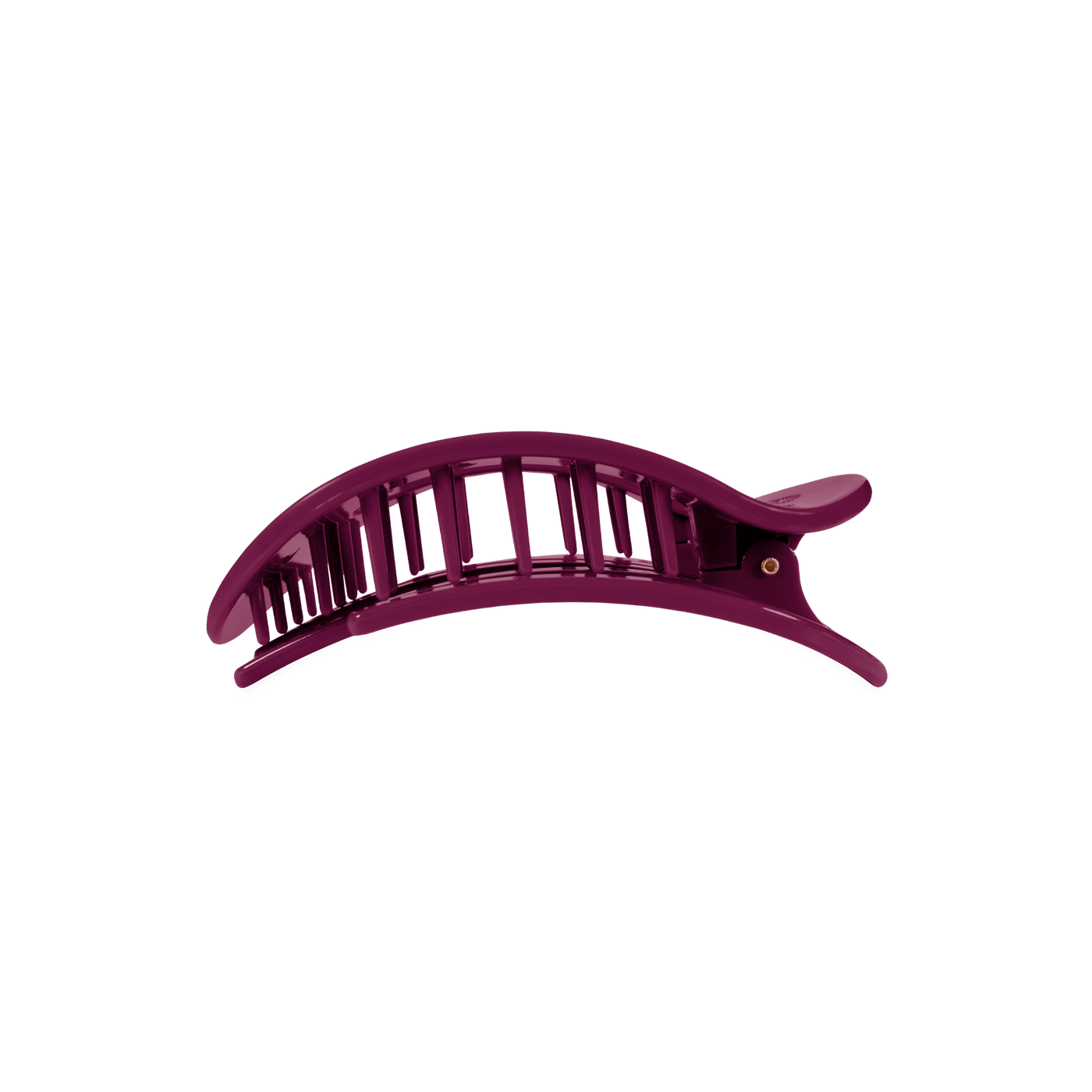 Mulberry Medium Flat Round Hair Clip