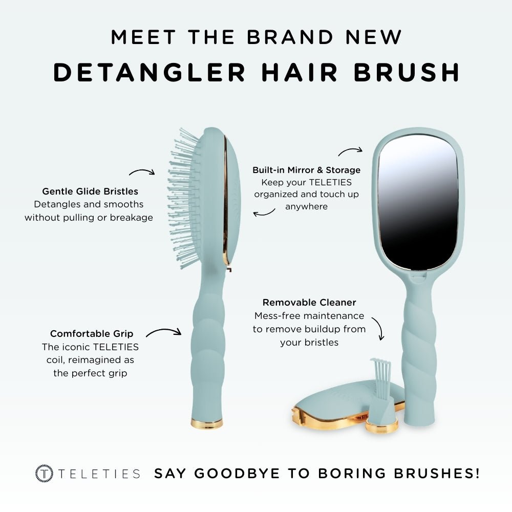 Detangler Hair Brush for Medium Hair – Blue