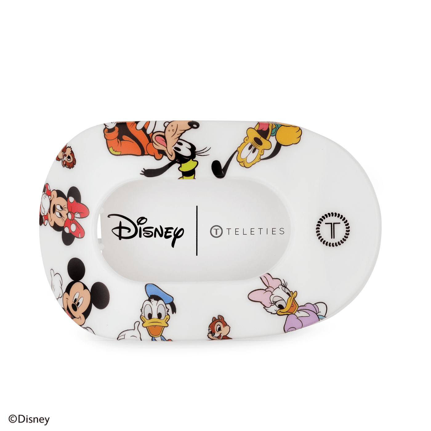 Mickey and Friends Large Flat Round Hair Clip