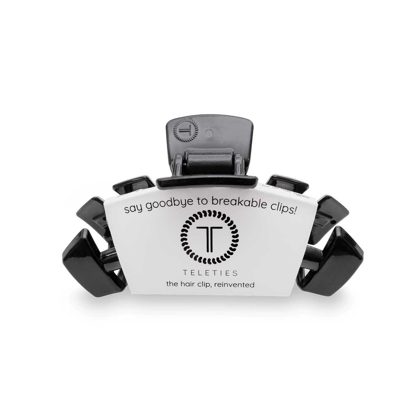 Classic Jet Black Medium Claw Clip