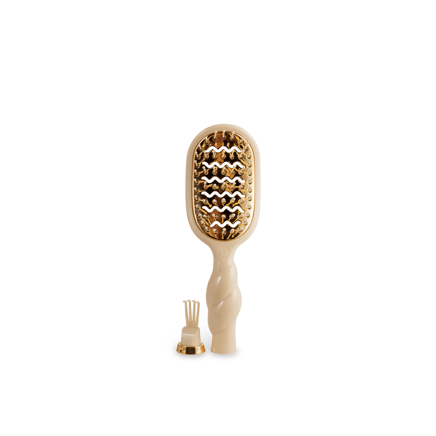 Mini Vented Hair Brush - Tan