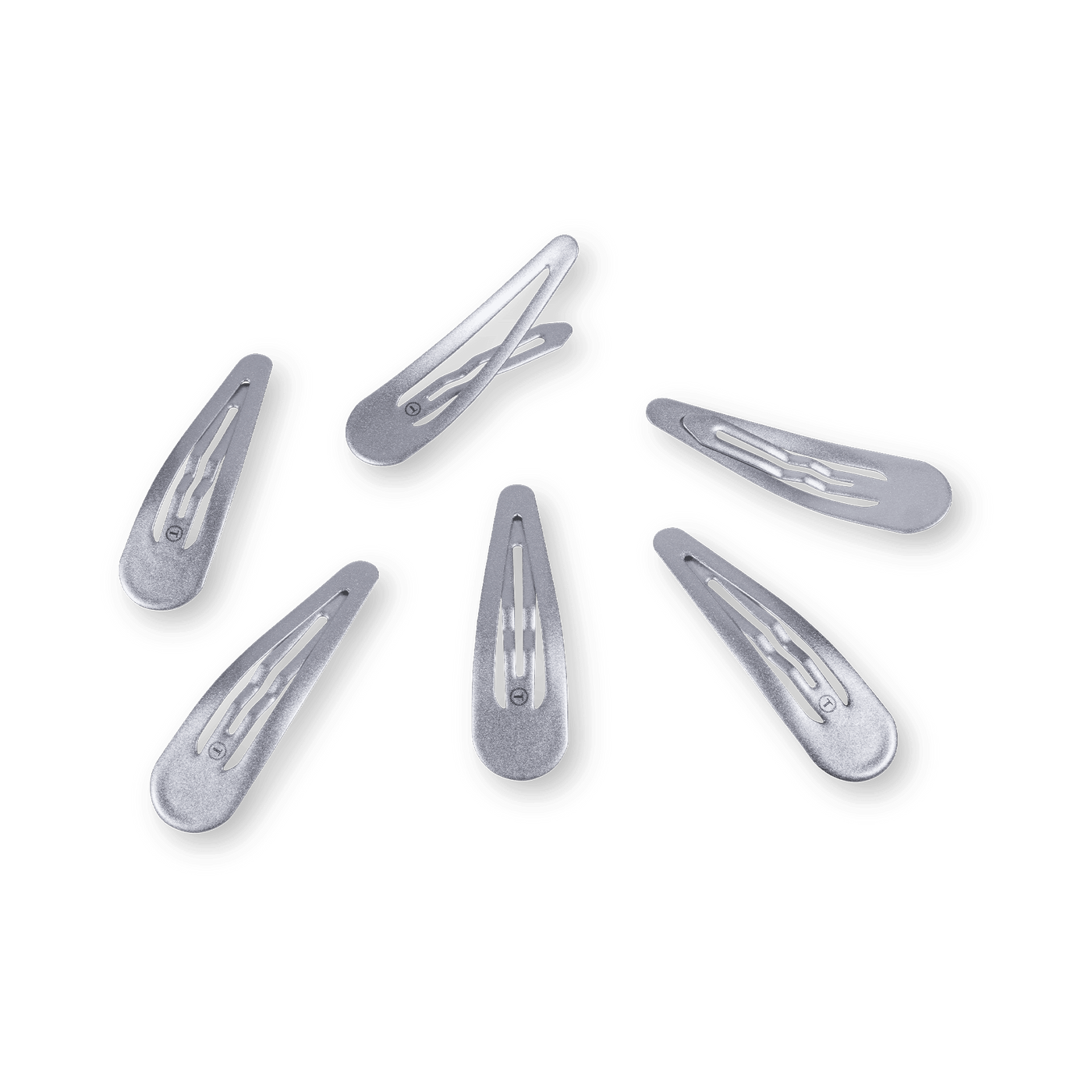 Silver Snap Clip (6Ct)