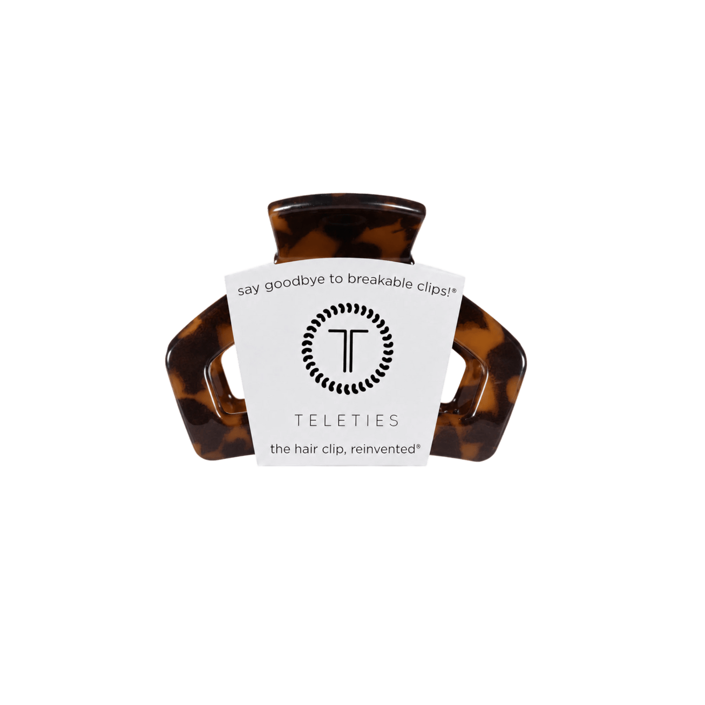 Open Tortoise Petite Hair Clip