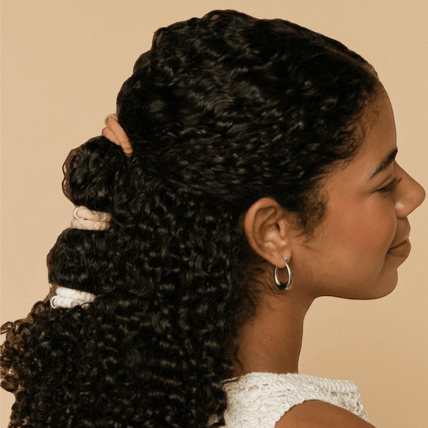 For the Love of Nudes Small Nylon Hair Ties