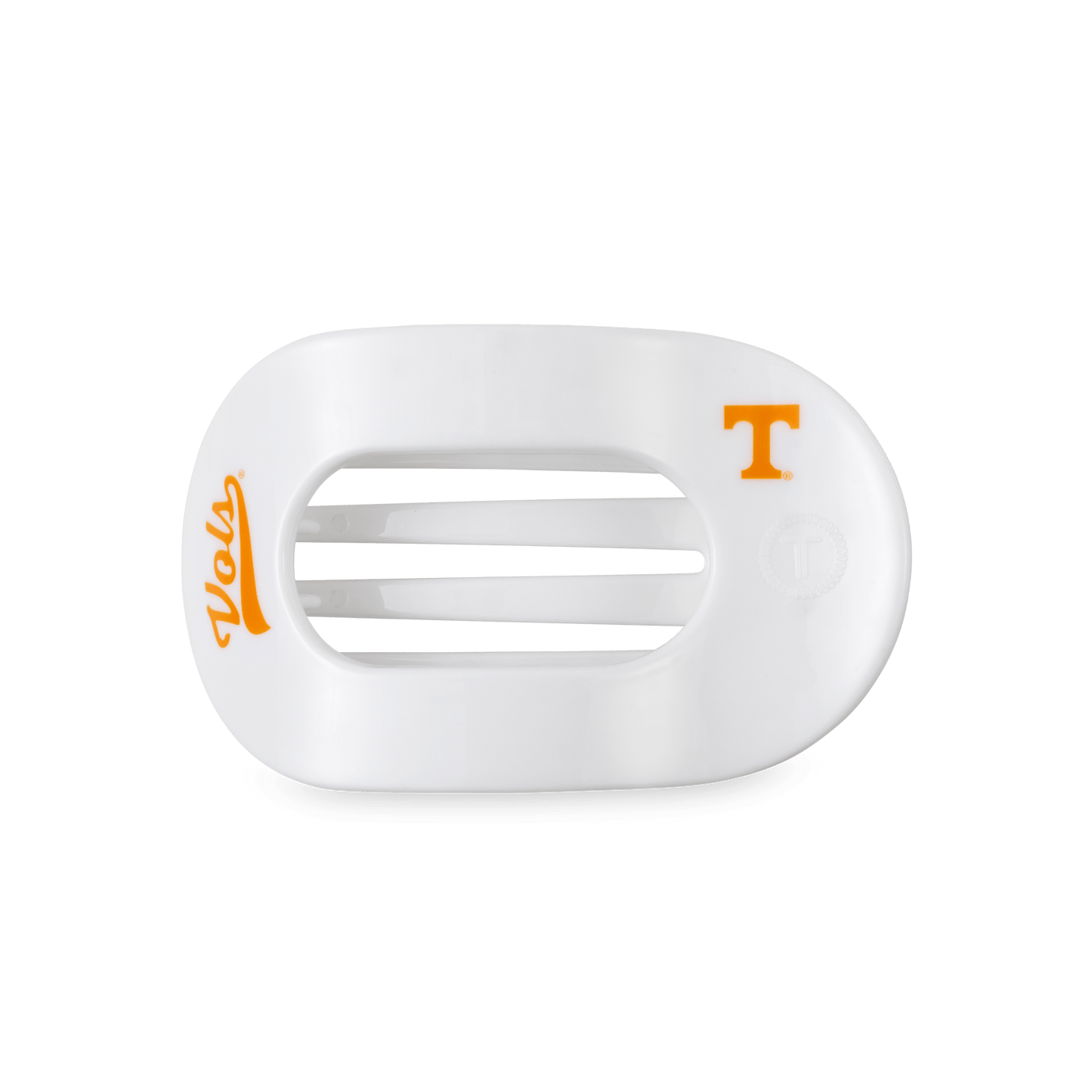 Go Vols! Medium Flat Round Hair Clip