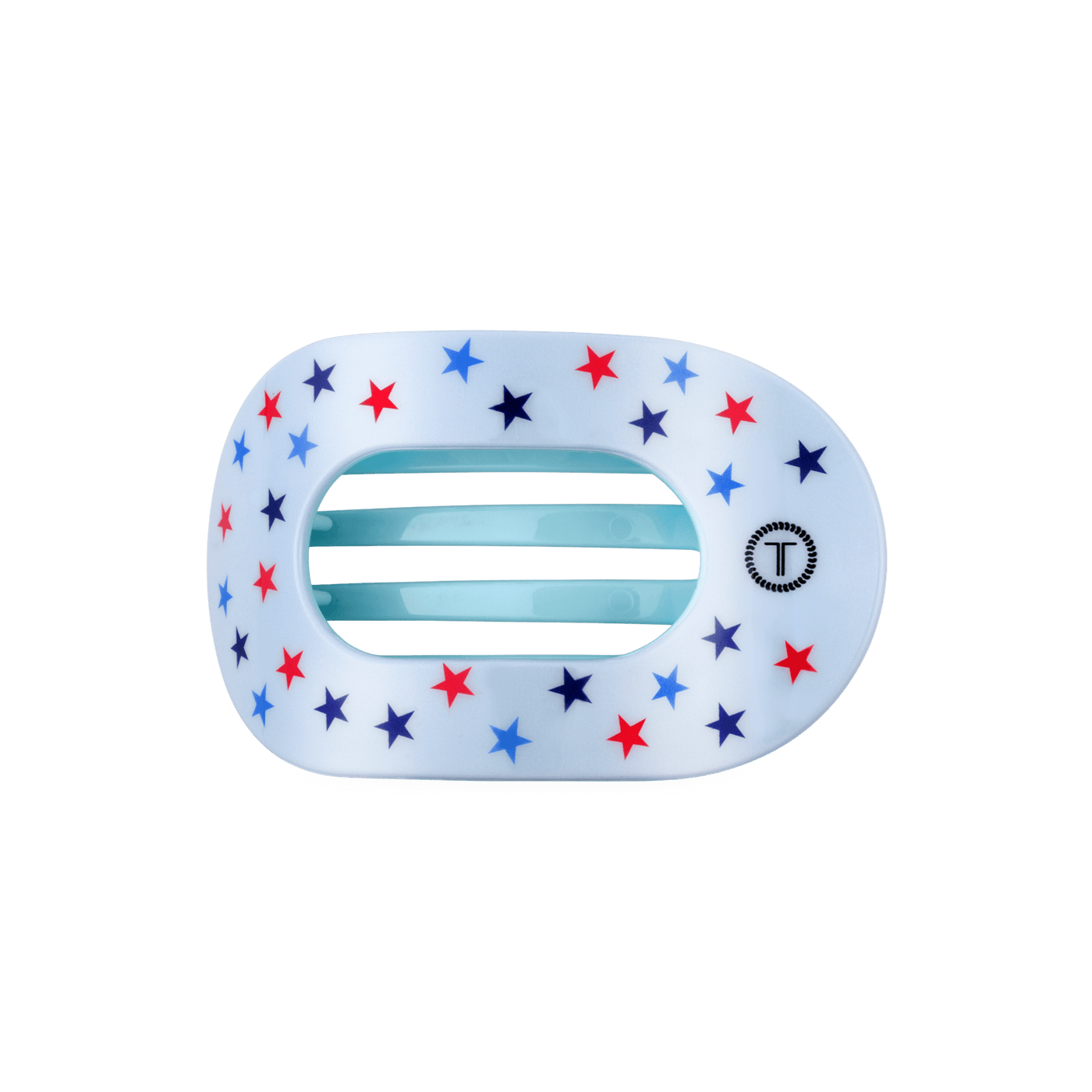 United We Sparkle Medium Flat Round Hair Clip