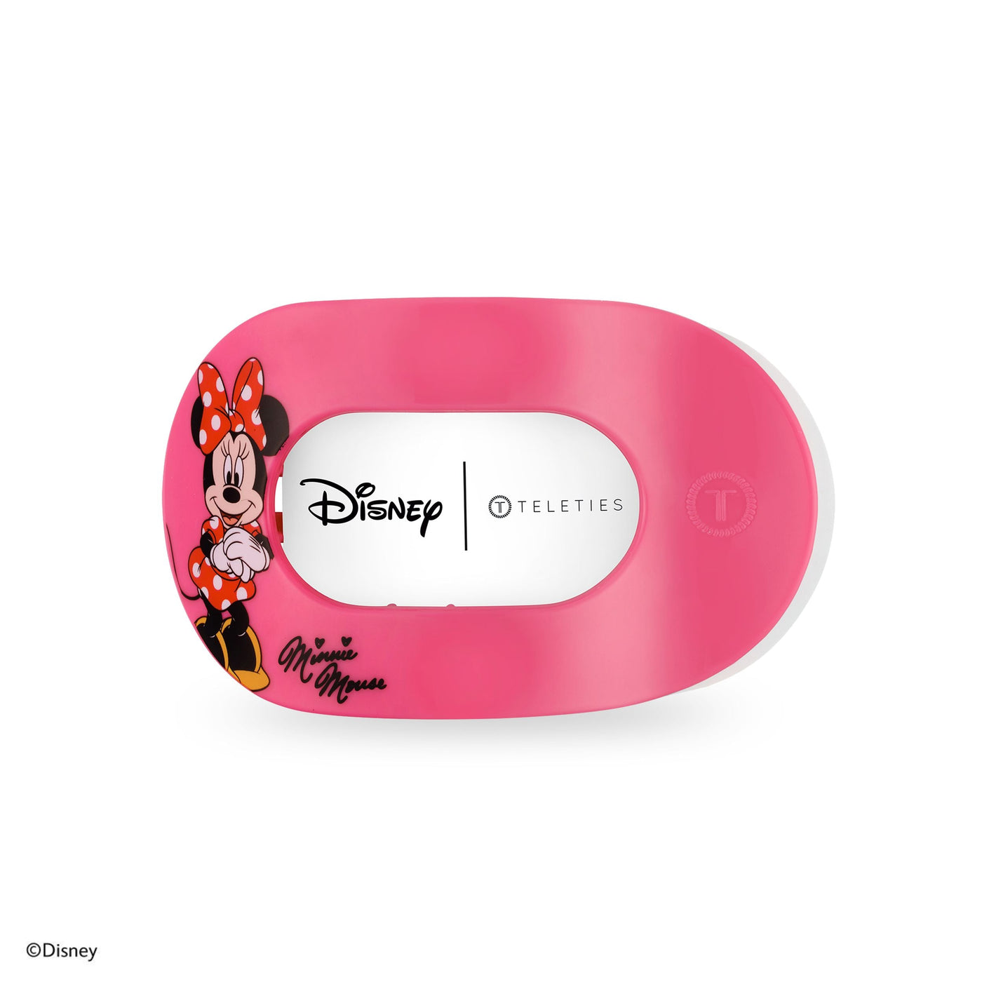 Minnie Mouse Medium Flat Round Hair Clip