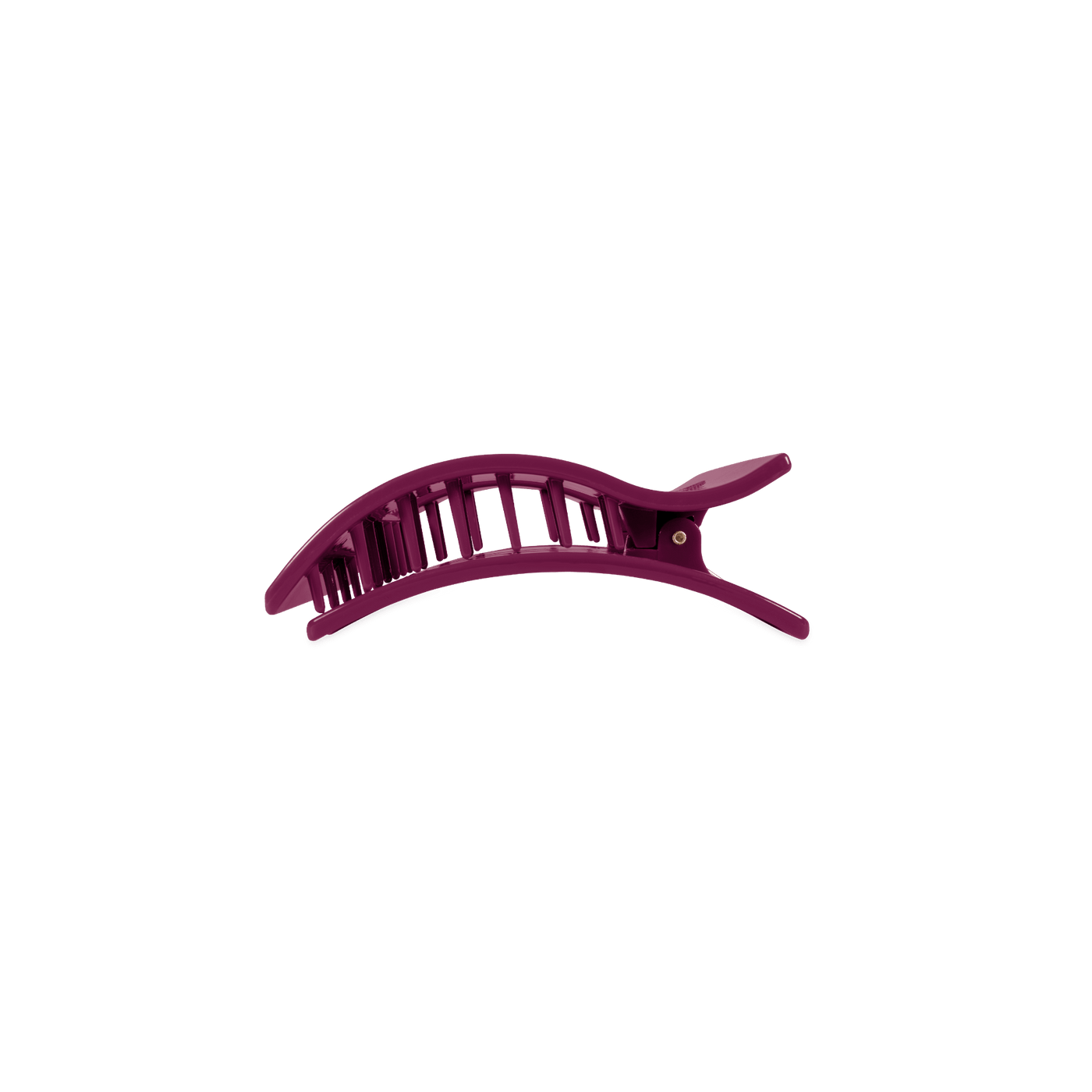 Mulberry Small Flat Rectangle Hair Clip