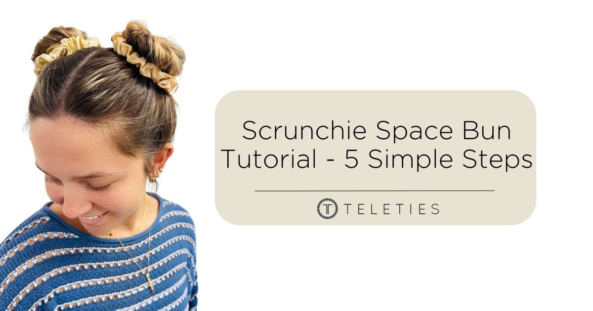 Scrunchie Space Buns - Style This in 5 Easy Steps