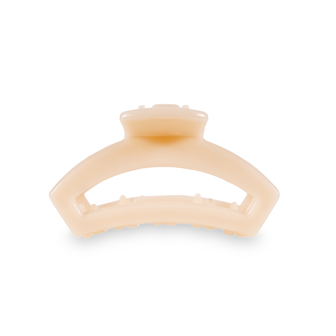Open Almond Beige Tiny Hair Clip