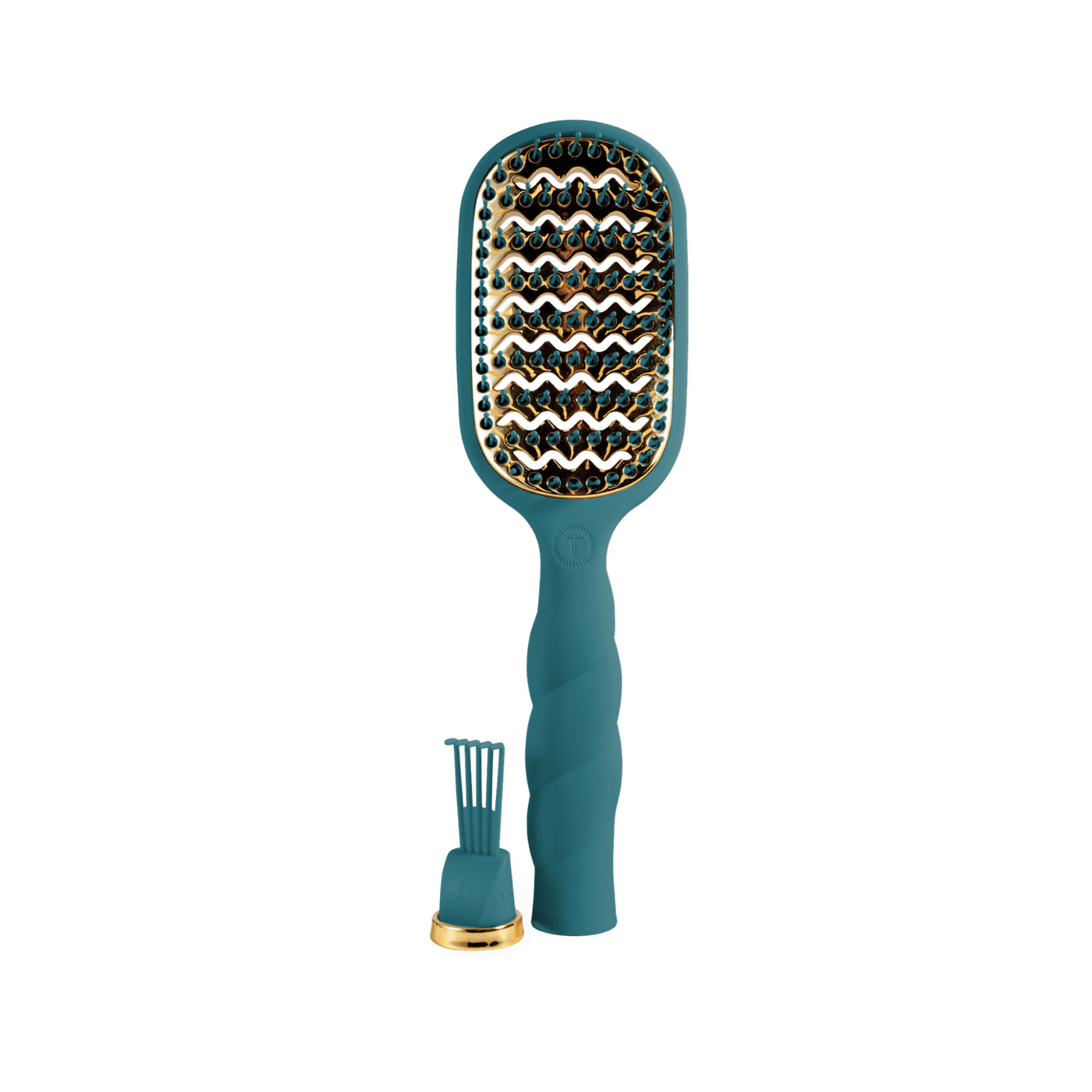 Vented Hair Brush - Teal With It