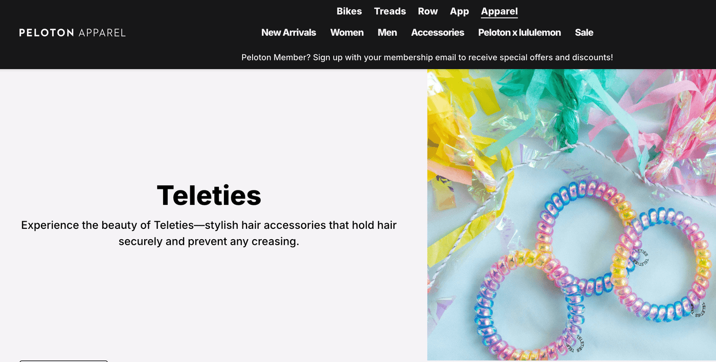 Why Peloton Riders Love TELETIES Hair Ties for Every Workout