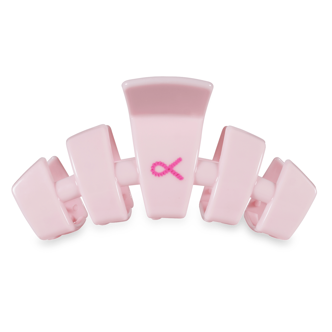 Classic Pink Ribbon Power Large Claw Clip