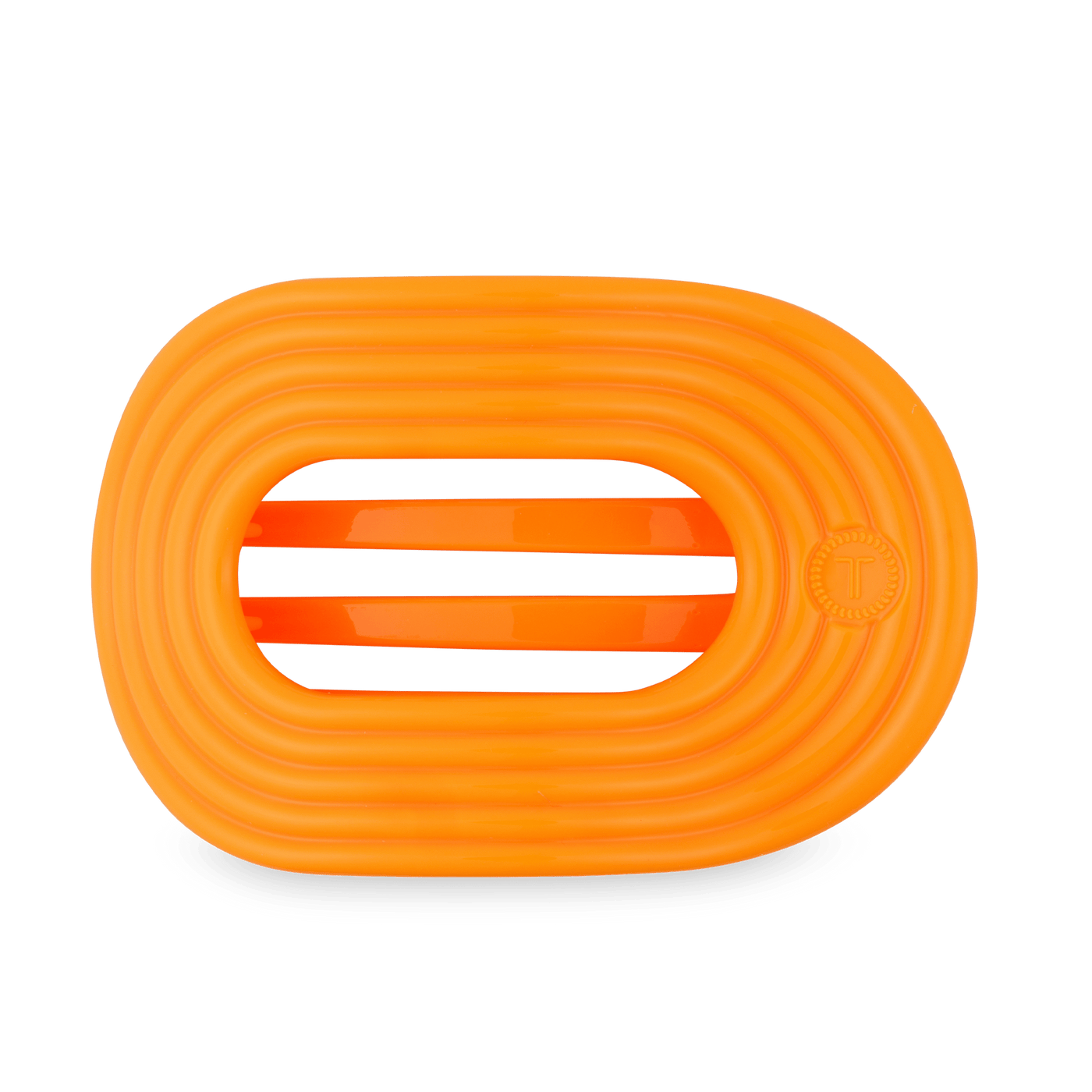 Day Rave Large Flat Round Hair Clip