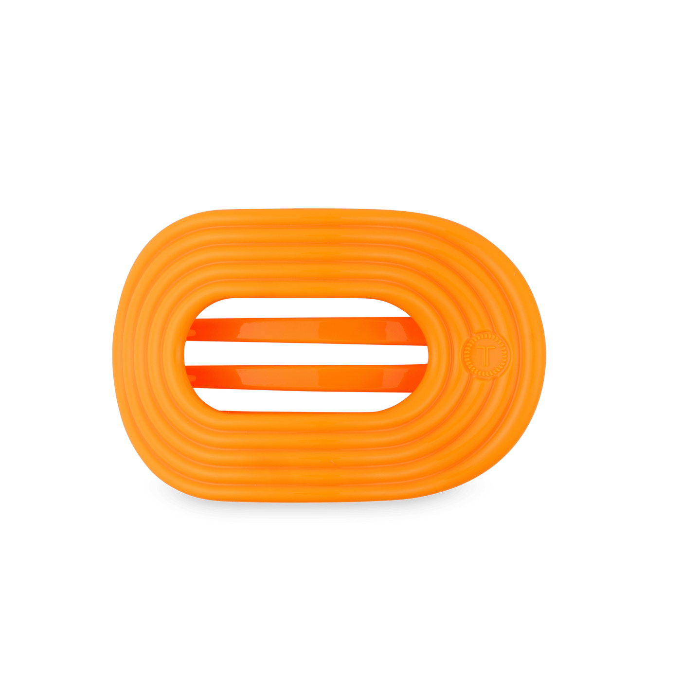 Day Rave Medium Flat Round Hair Clip