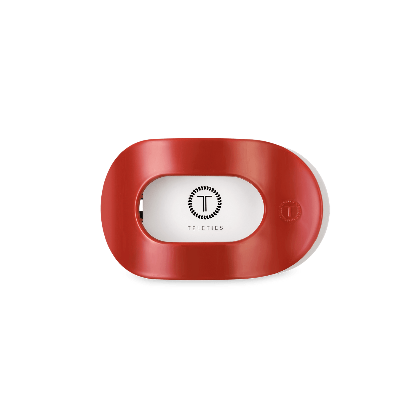 Red Carpet Ready Small Flat Round Hair Clip