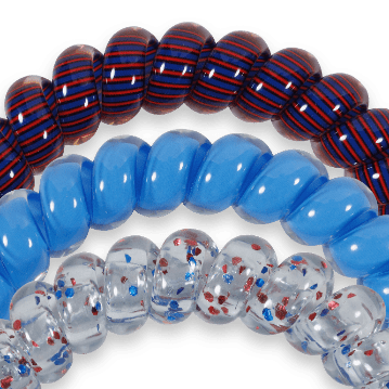 Texas Rangers Large Hair Ties