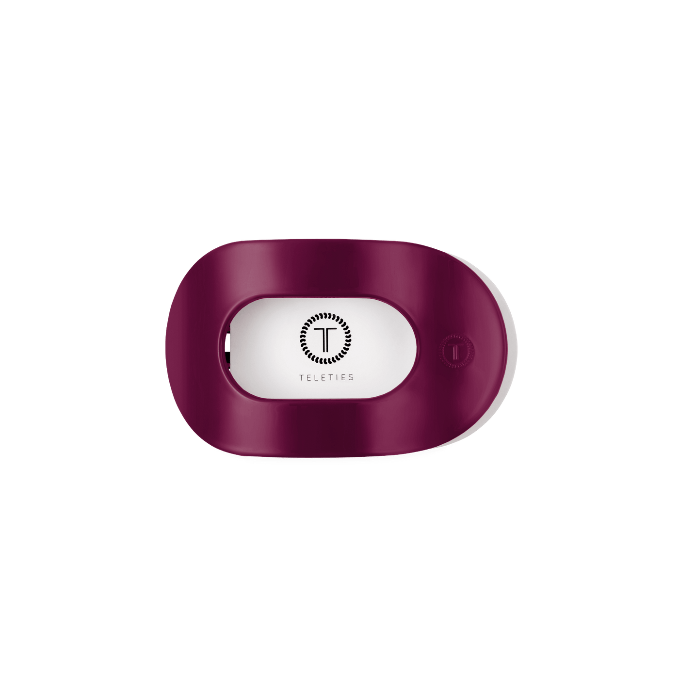 Mulberry Small Flat Round Hair Clip