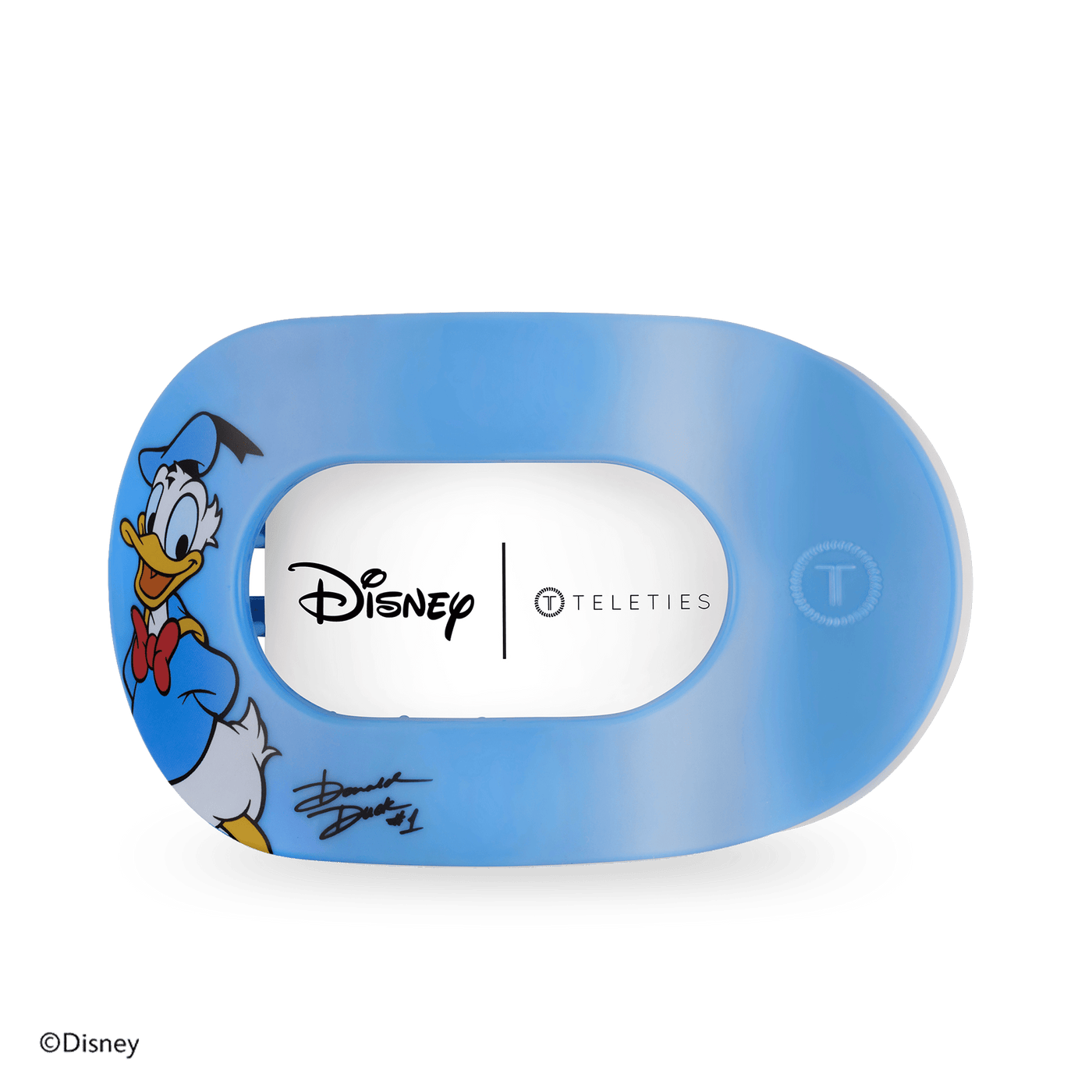 Donald Duck Large Flat Round Hair Clip