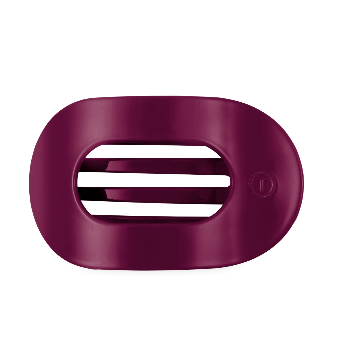 Mulberry Large Flat Round Hair Clip