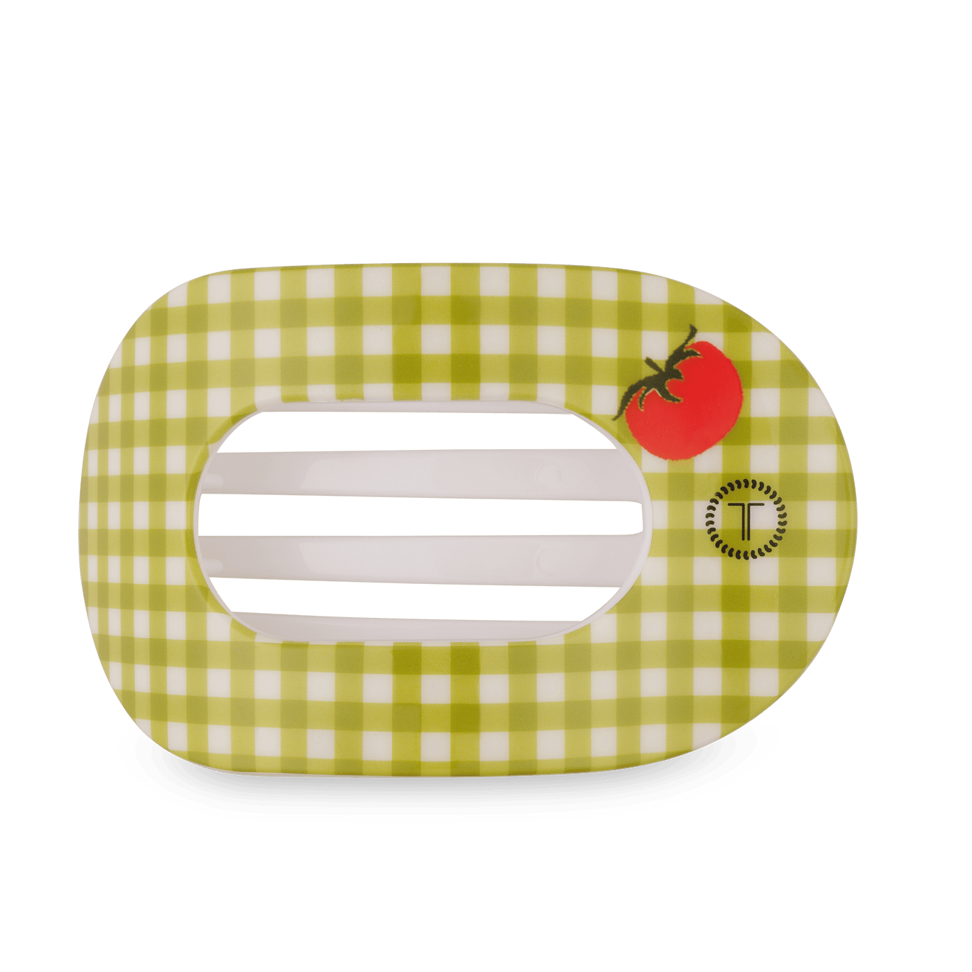 Locally Grown Large Flat Round Hair Clip