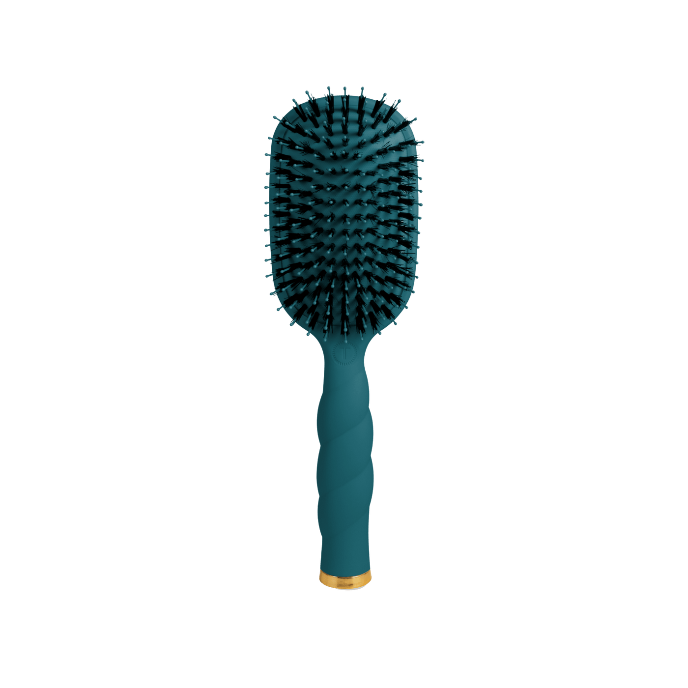 Boar Bristle Hair Brush - Teal With It