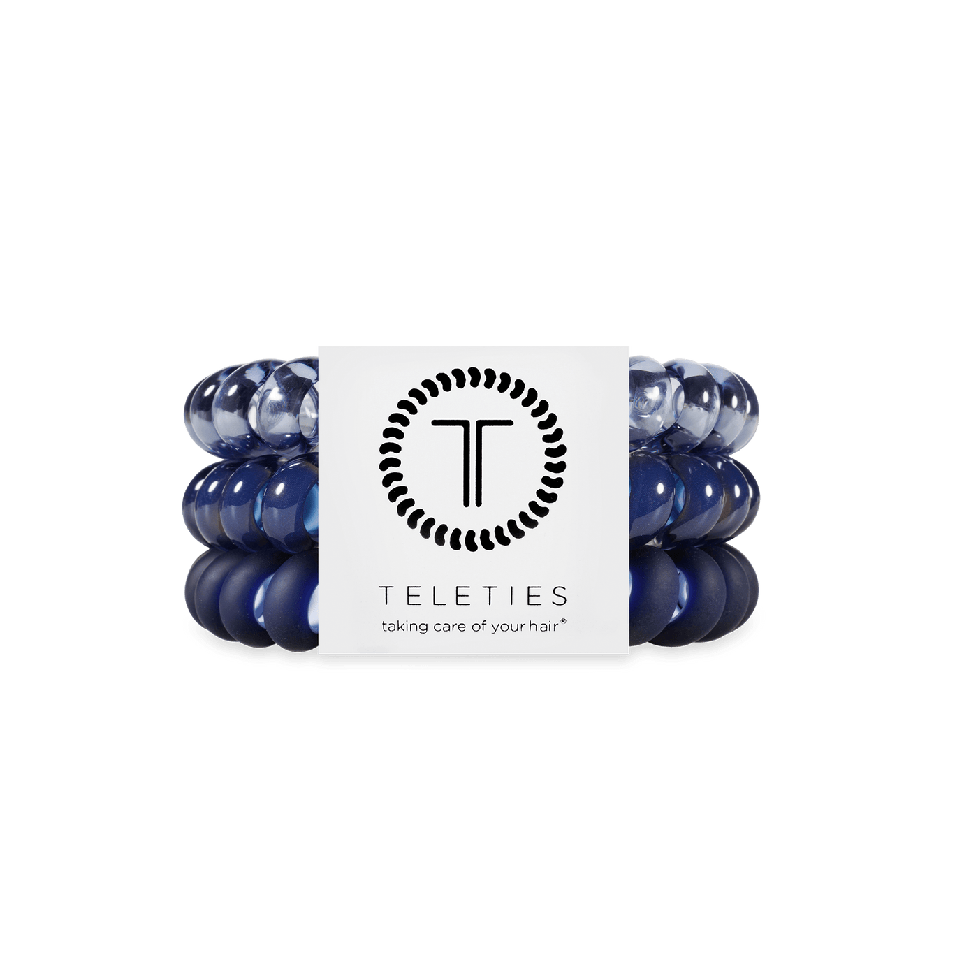 Nightfall Navy Large Hair Ties