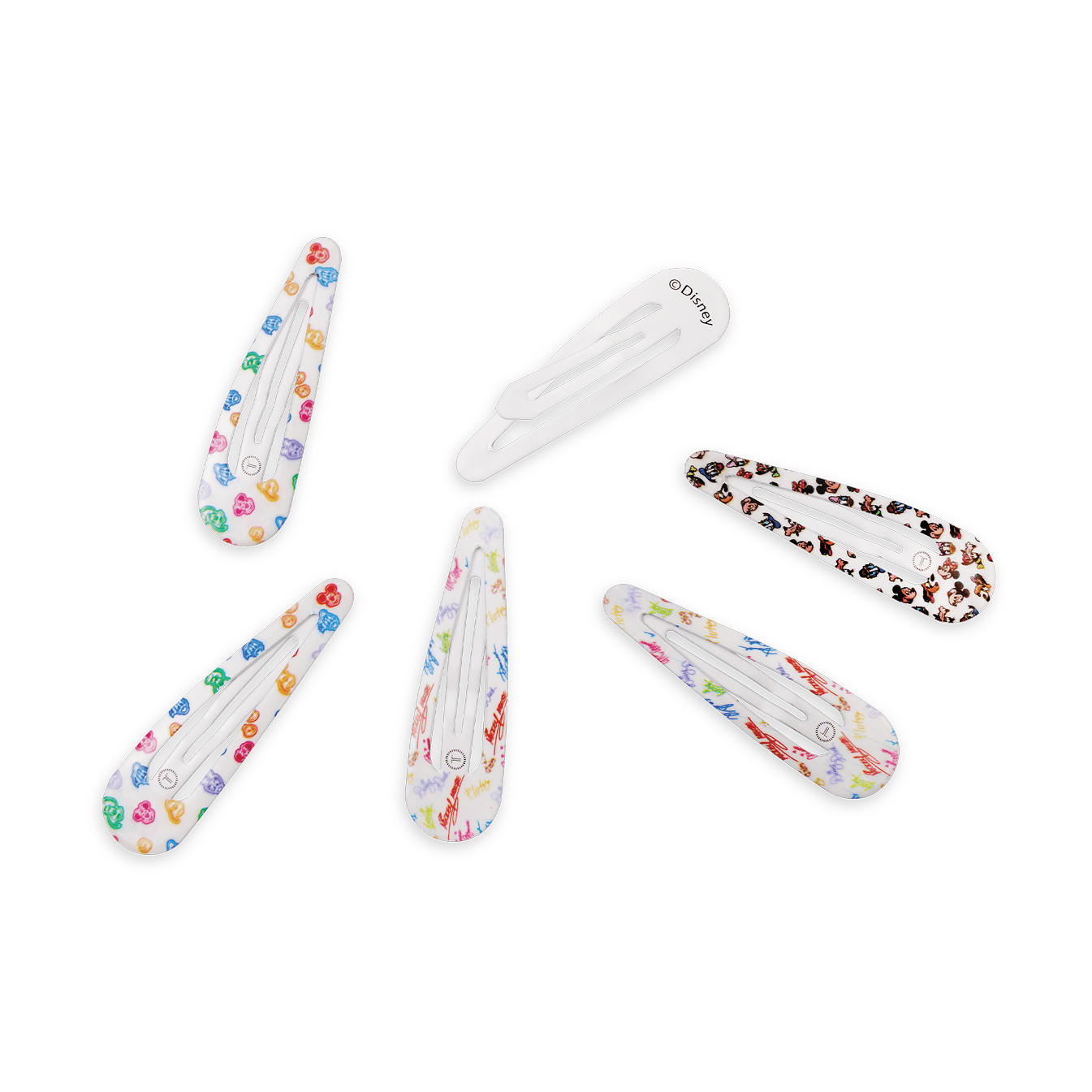 Mickey and Friends Snap Clip (6ct)