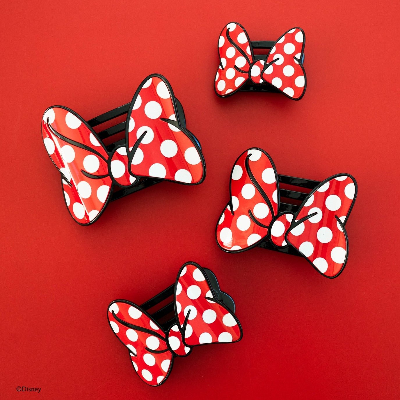 Disney: Minnie's Bow Large Flat Hair Clip