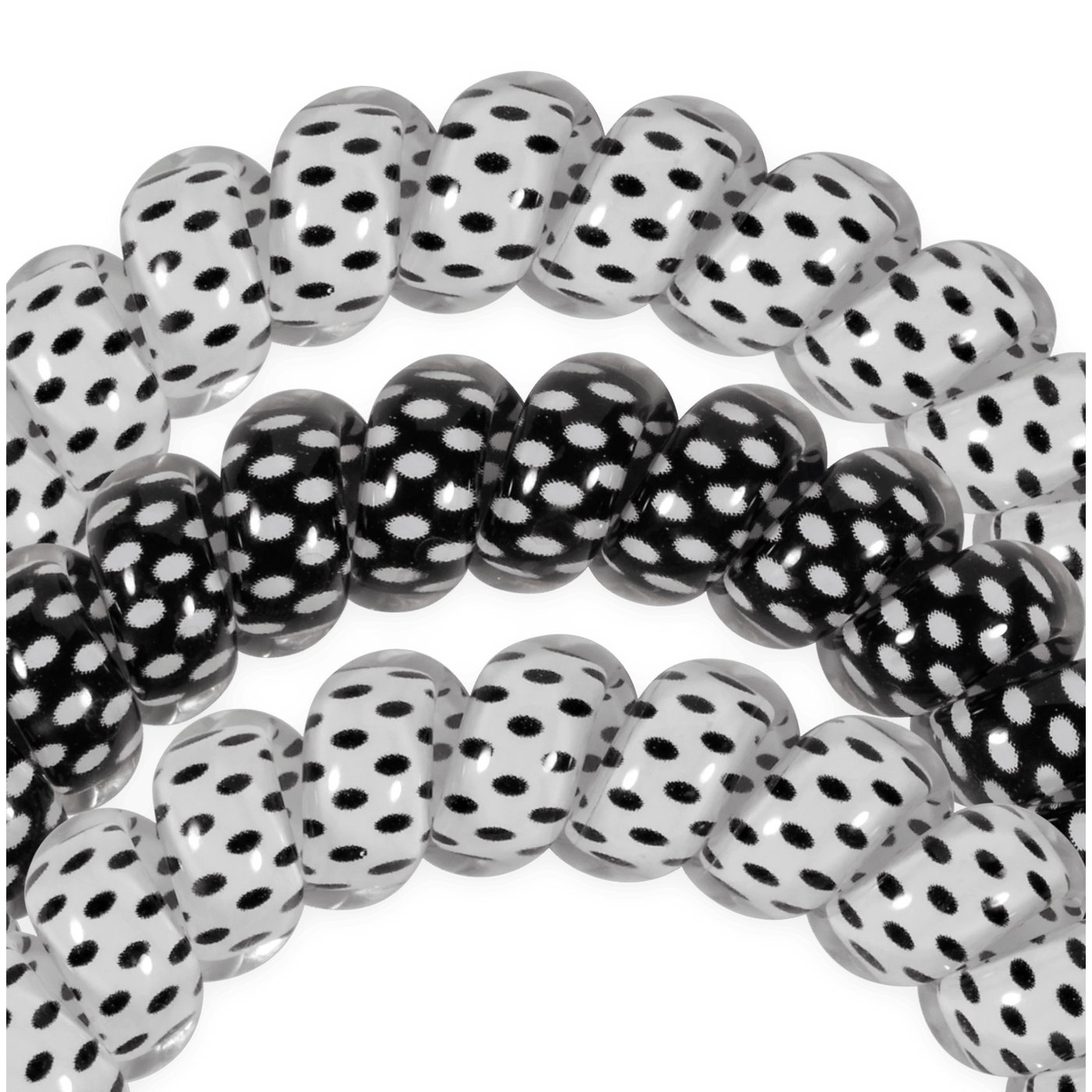 Polka Dot Party Large Hair Ties