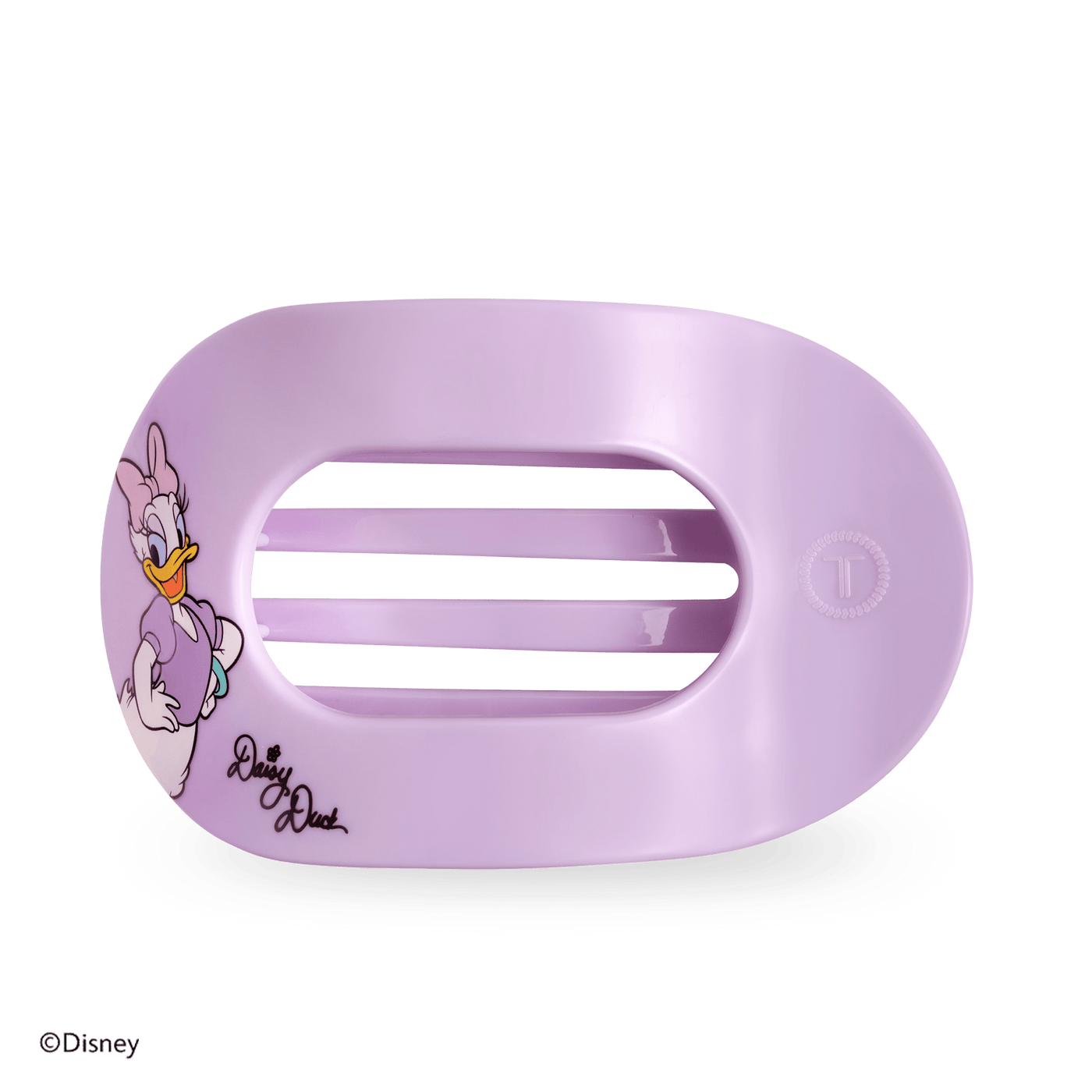 Daisy Duck Large Flat Round Hair Clip