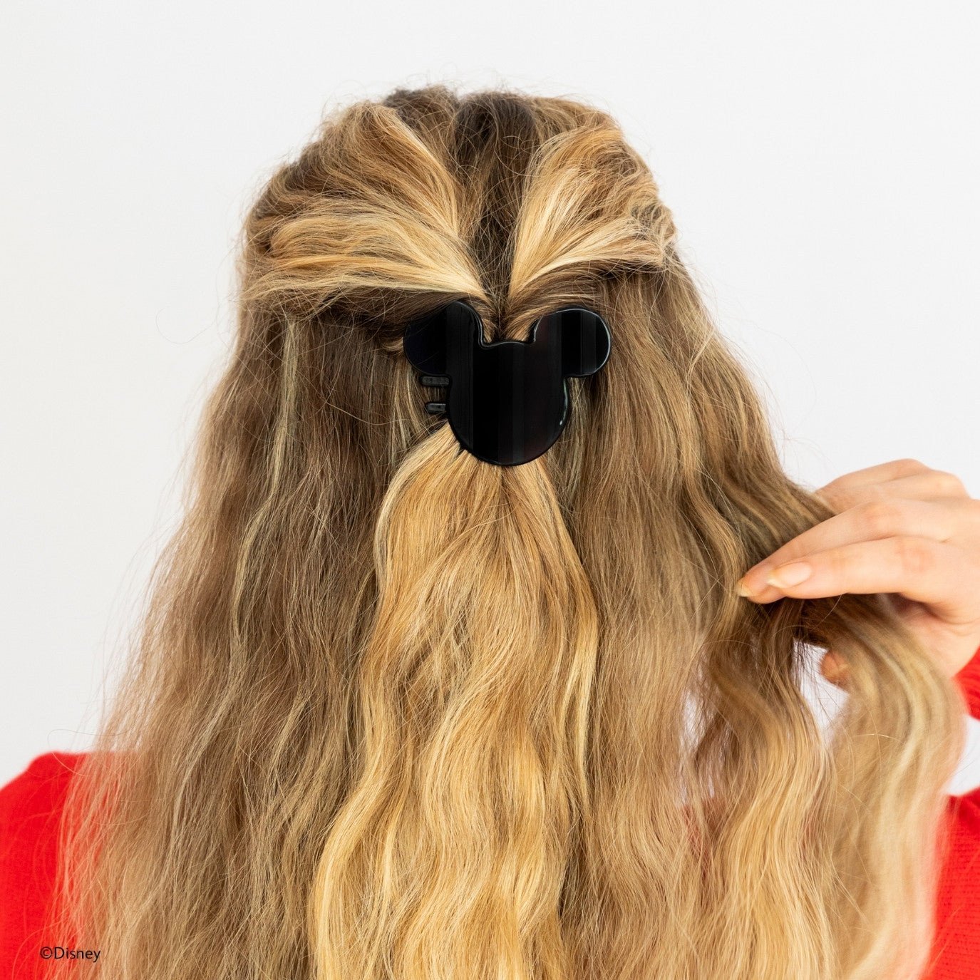 Disney: Mickey Mouse Shaped Tiny Flat Hair Clip