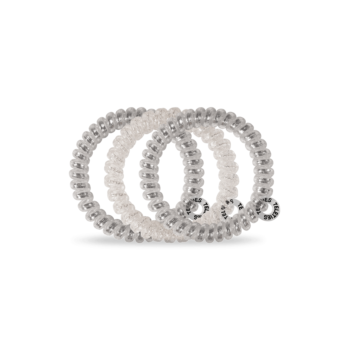 Silver Slay Small Hair Ties