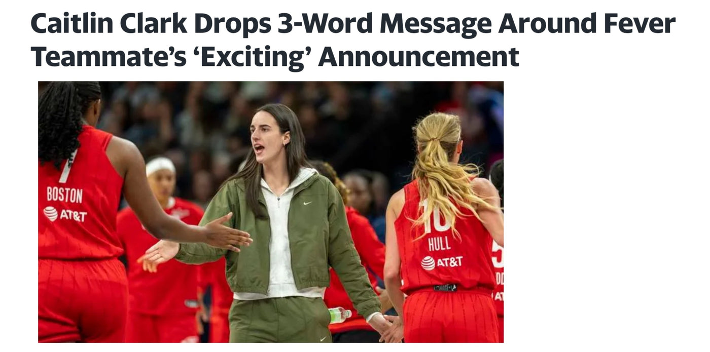 Caitlin Clark Drops 3-Word Message Around Fever Teammate’s ‘Exciting’