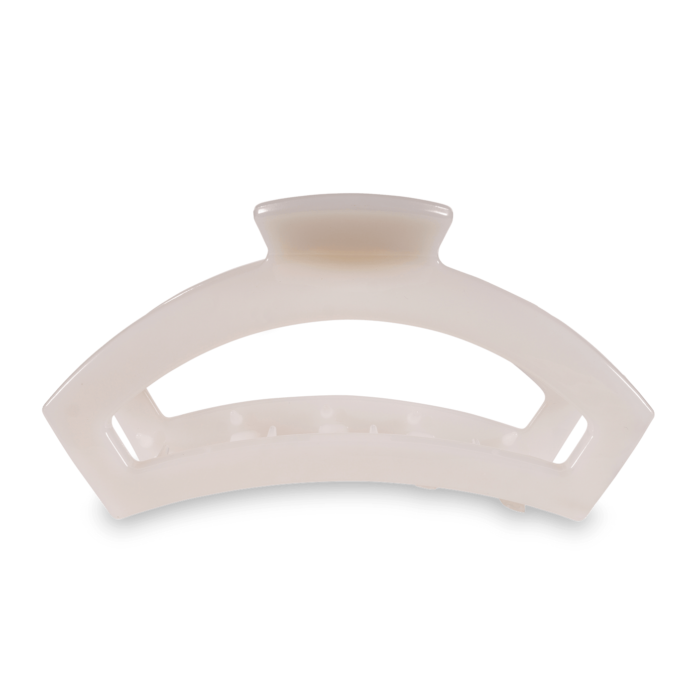 Open Coconut White Large Hair Clip