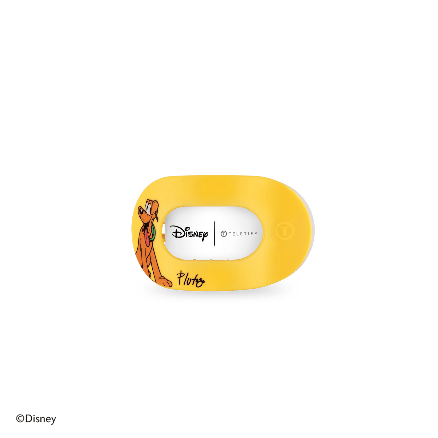 Pluto Tiny Flat Round Hair Clip