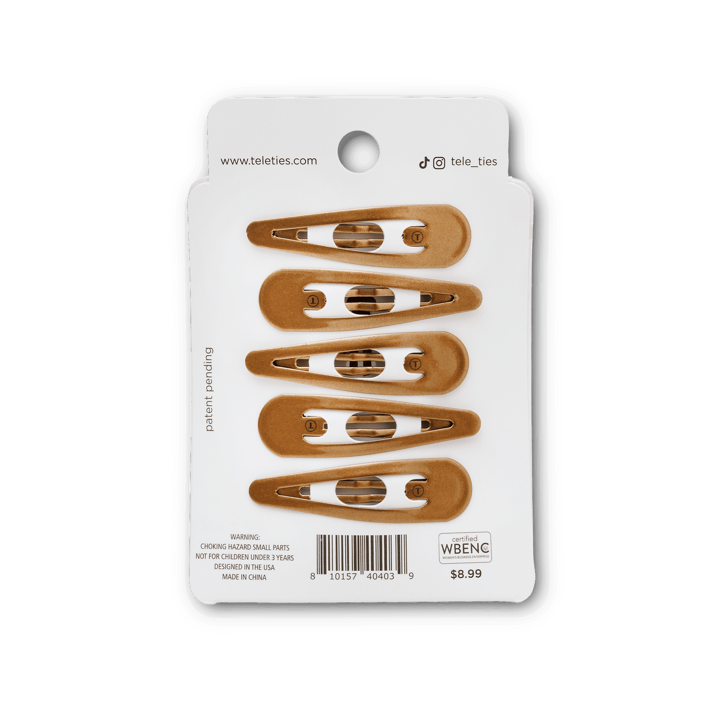 Bronze Snap Clip (6ct)