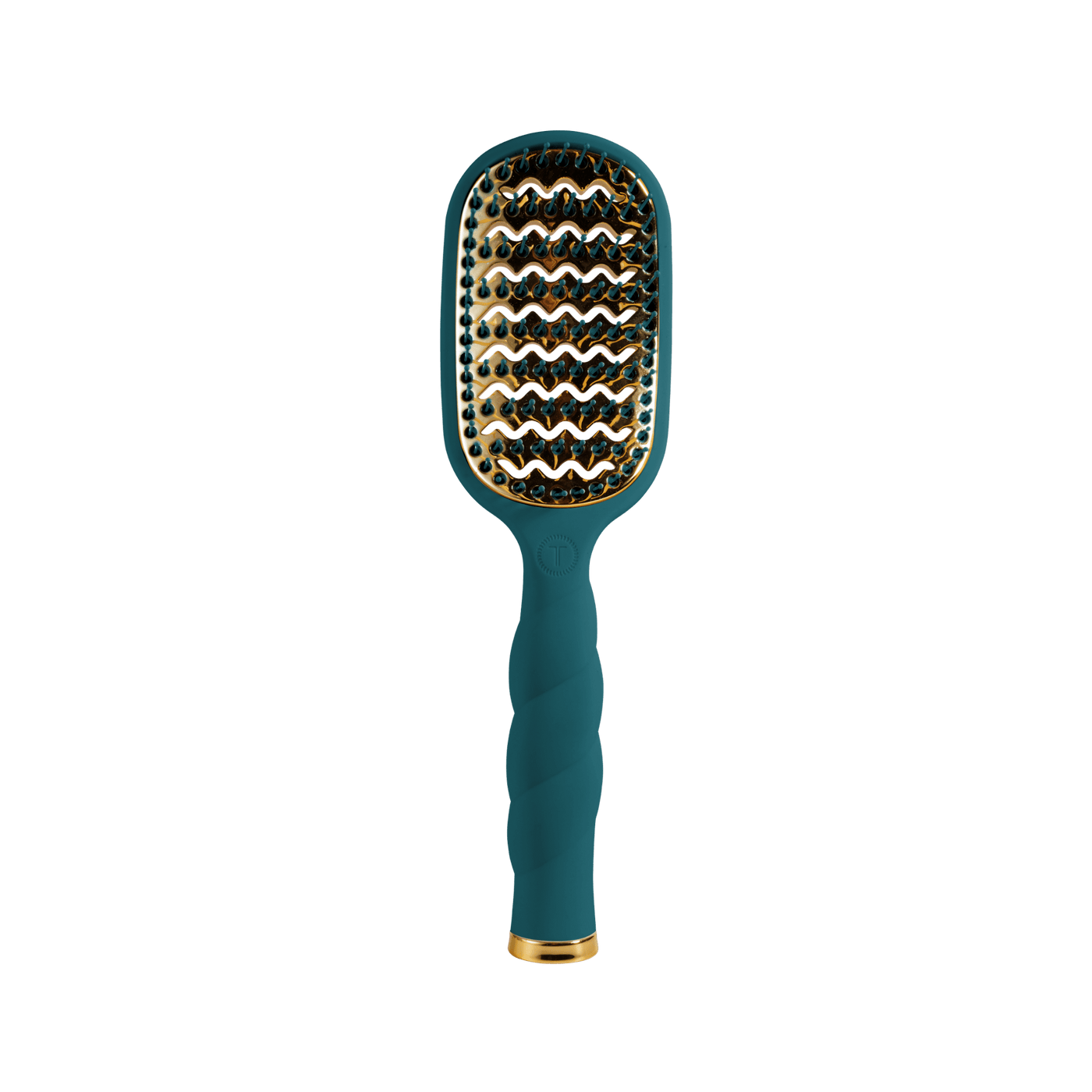 Vented Hair Brush - Teal With It