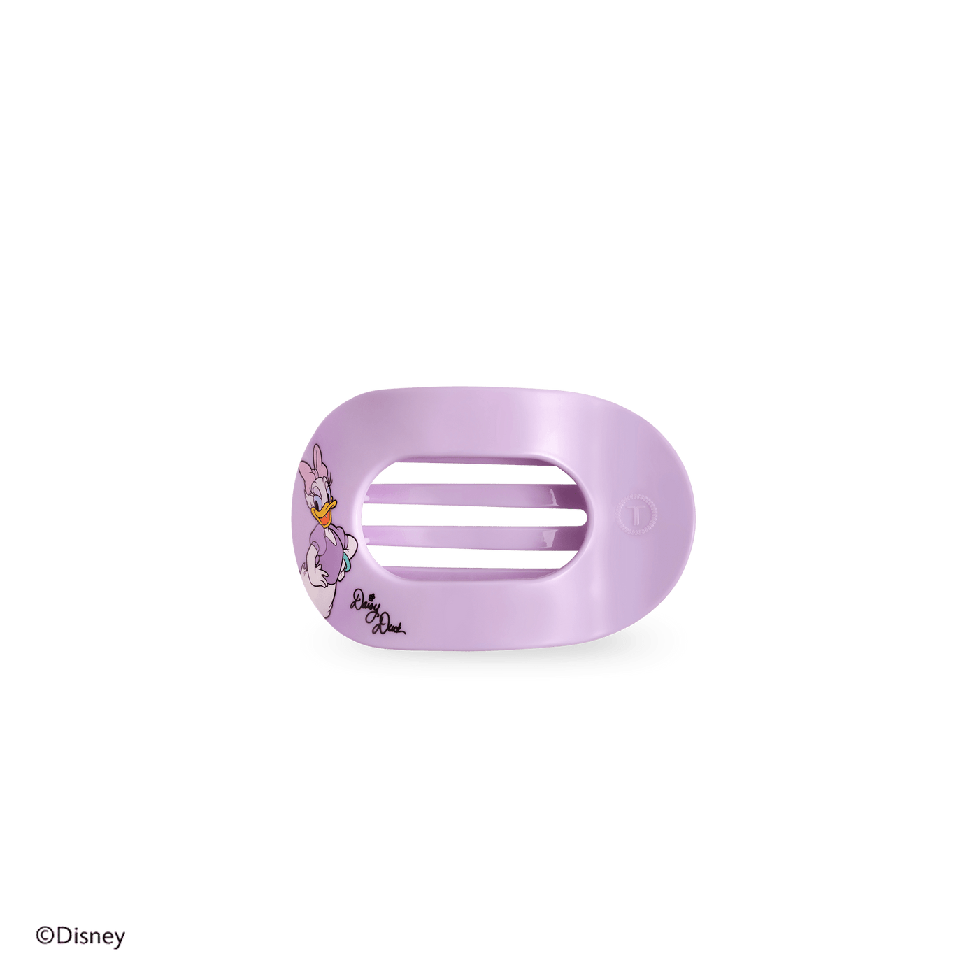 Daisy Duck Tiny Flat Round Hair Clip