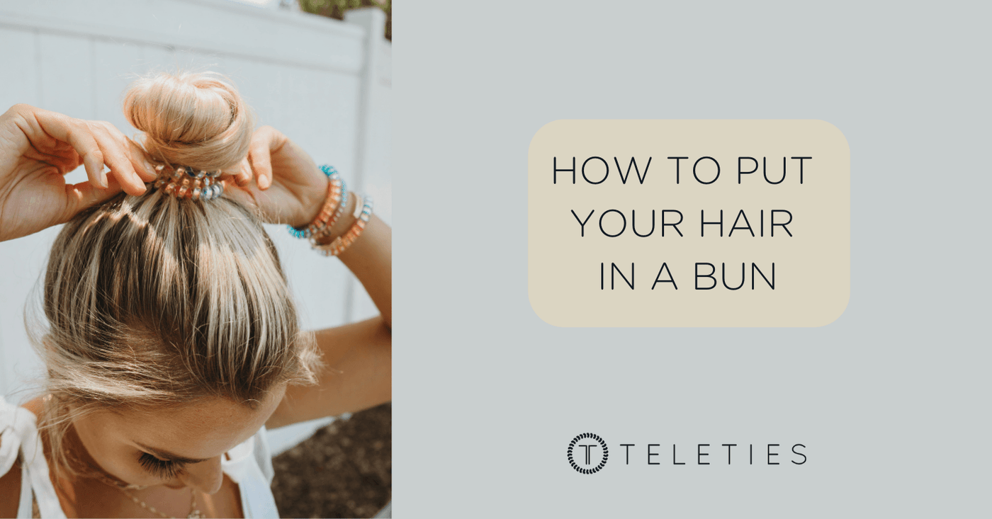 How to Put Hair in a Hair Bun Tutorial for Short & Long