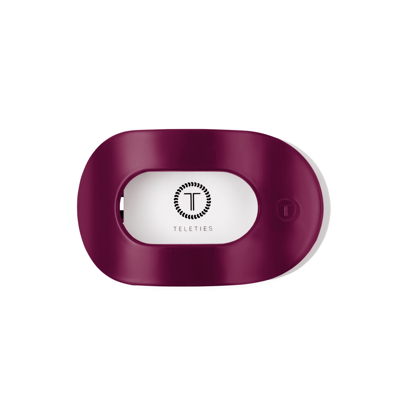 Mulberry Medium Flat Round Hair Clip