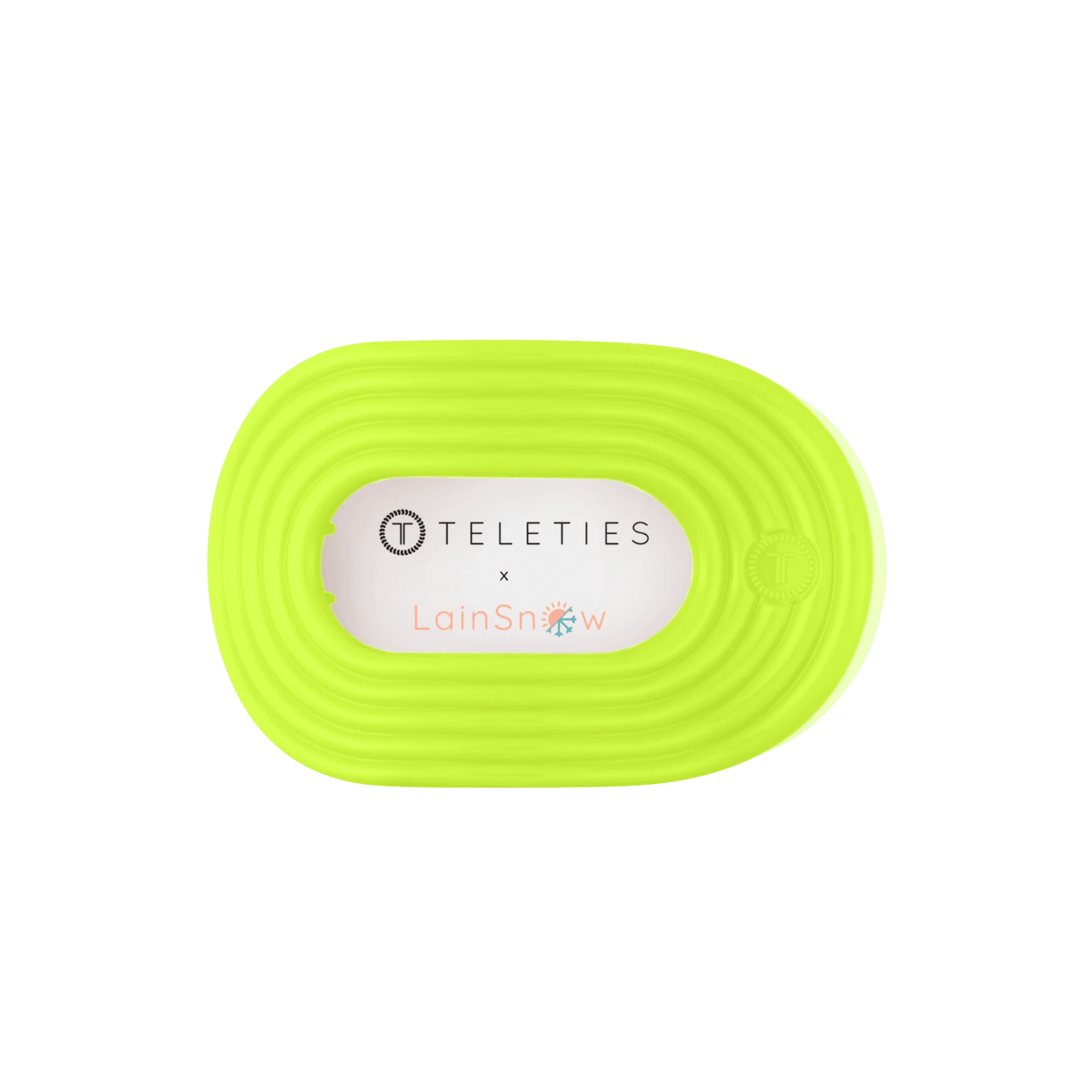 Palm Glow Medium Flat Round Hair Clip