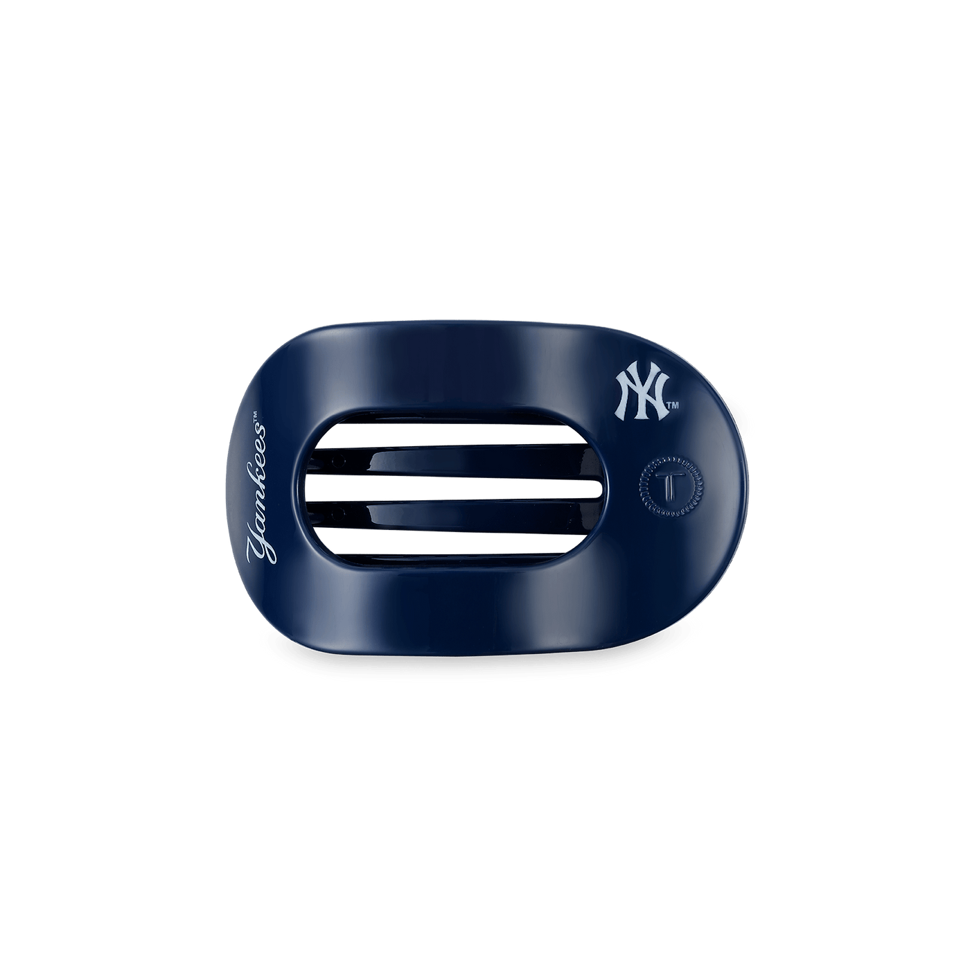 New York Yankees Small Flat Round Hair Clip