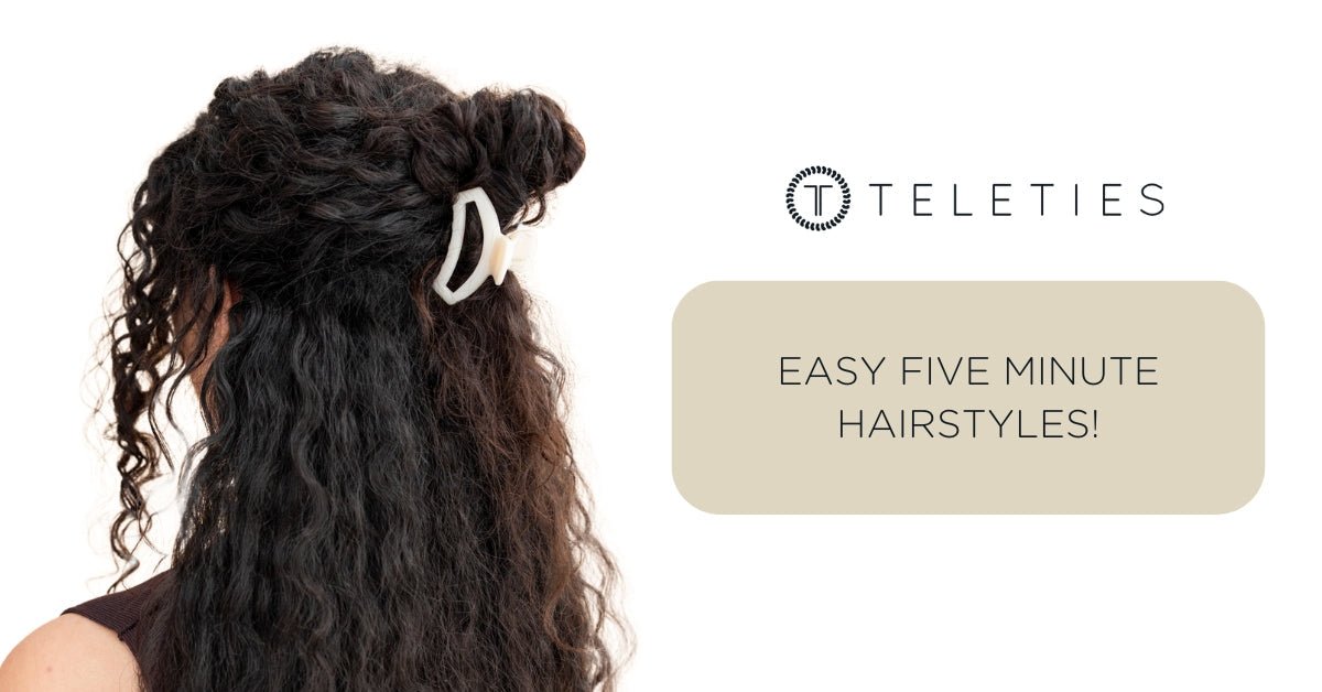 Five Easy 5-Minute Hairstyles