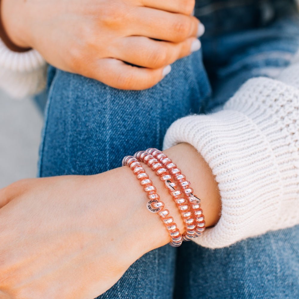 Millennial Pink Small Hair Ties