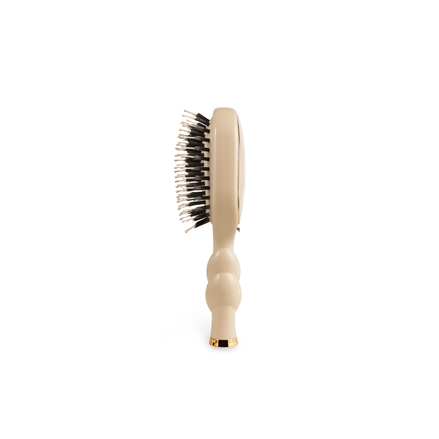 Mini Boar Bristle Hair Brush - Tan